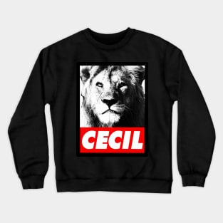 Cecil The Lion Crewneck Sweatshirt